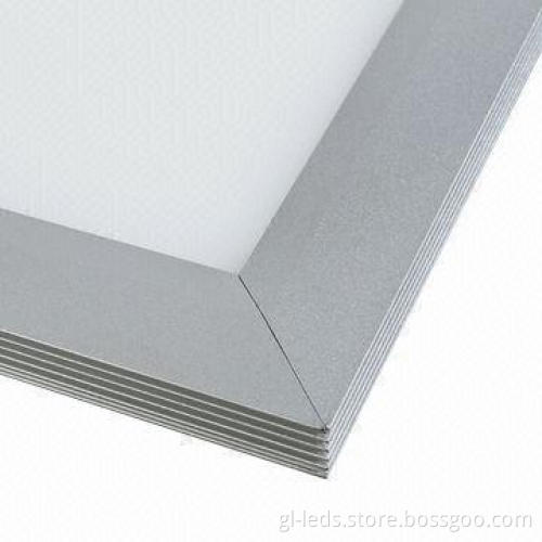 Thin LED Panel Light with High Level Aluminum Edge, Easy to Install, Eco-friendly and Safe